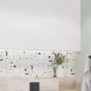 Плитка настенная LB Ceramics Моана 19.8x39.8 см 1.81 м матовая цвет белый