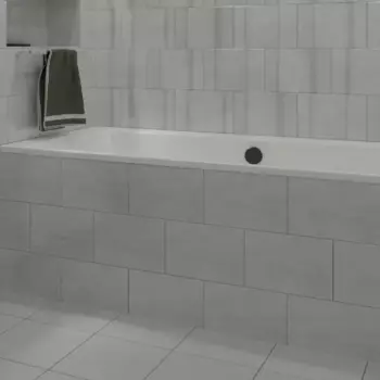 Плитка настенная Нефрит-Керамика Театро 30x20 см 1.2 м глянцевая цвет серый бетон