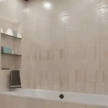 Плитка настенная Нефрит-Керамика Театро 30x20 см 1.2 м глянцевая цвет бежевый