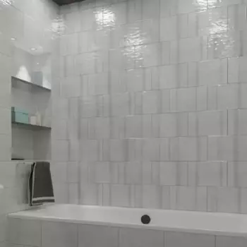 Плитка настенная Нефрит-Керамика Театро 30x20 см 1.2 м глянцевая цвет серый