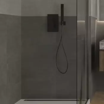 Плитка настенная Шахтинская Плитка Фрида 25x40 см 1.4 м цвет темно-серый