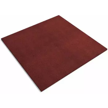 Плитка резиновая 1000x1000x20 мм красный 1 м