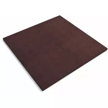 Плитка резиновая 1000x1000x30 мм для грунта коричневый 1 м