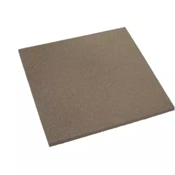 Плитка резиновая 500x500x20 мм речной песок 0.25 м