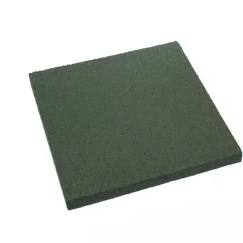 Плитка резиновая 500x500x20 мм зеленый мох 0.25 м