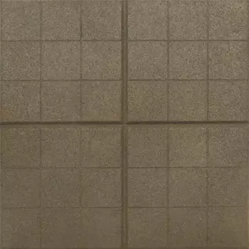 Плитка резиновая сетка 350x350x20 мм серый