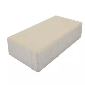 Плитка тротуарная 1.П.6 200x60x100 мм белый