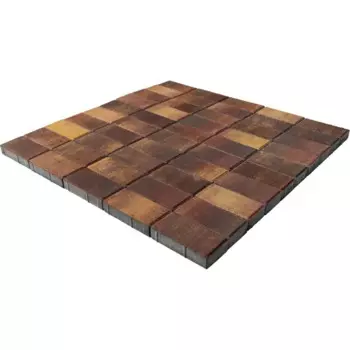 Плитка Тротуарная BRAER прямоугольник 200x100 мм цвет Мальва толщина 40 мм