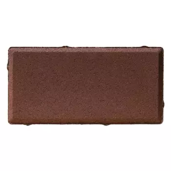 Плитка тротуарная BRAER прямоугольник 200x100 мм цвет красный толщина 60 мм