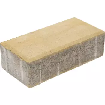 Плитка тротуарная BRAER прямоугольник 200x100 мм цвет Песочный толщина 40 мм