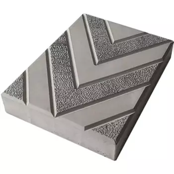 Плитка тротуарная Ель 290x220x50 мм серый