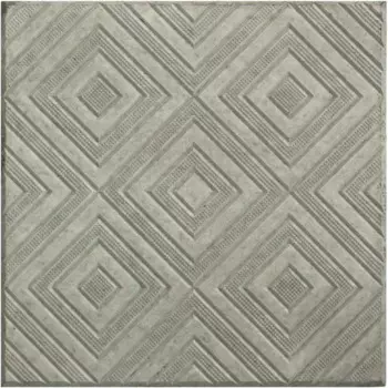 Плитка тротуарная Калейдоскоп 300x300x30 мм серый