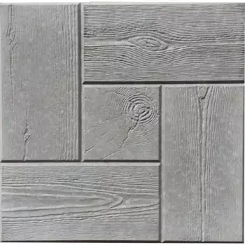 Плитка тротуарная "Калифорния" 300x300x30 мм цвет серый