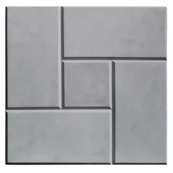Плитка тротуарная Калифорния 300x300x30 мм серый