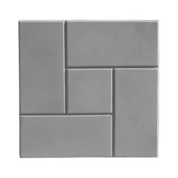Плитка тротуарная Калифорния 300x300x30 мм серый