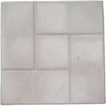 Плитка тротуарная Калифорния 30x300x300 мм серый