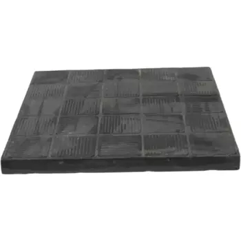Плитка тротуарная Композит 500x500x35 мм черный