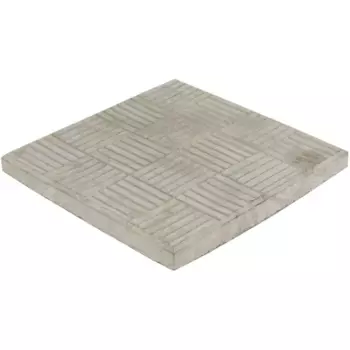 Плитка тротуарная «Паркет», 300x300x30 мм цвет серый