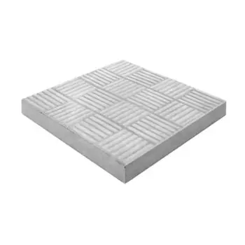 Плитка тротуарная Паркет 300x300x30 мм серый