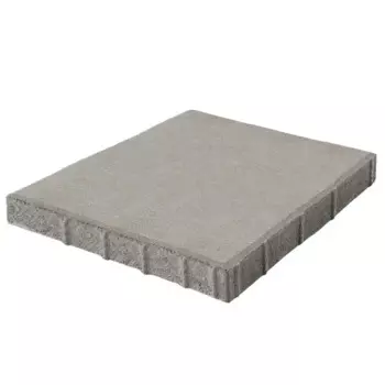 Плитка тротуарная Патио 600x600x60 мм серый