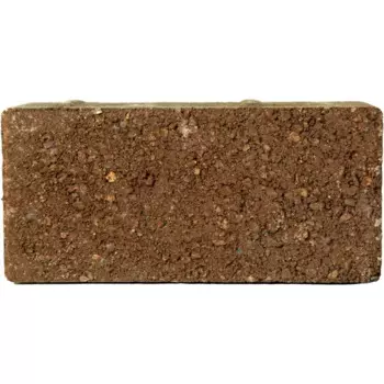 Плитка тротуарная Плацстоун 200x100x45 мм коричневый