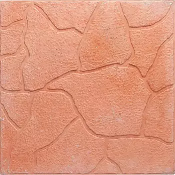 Плитка тротуарная Тучка 300x300x30 мм цвет красный