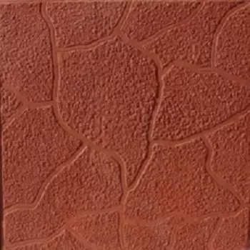 Плитка тротуарная «Тучка» 300x300x30 мм цвет красный