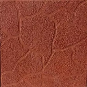 Плитка тротуарная Тучка 300x300x30 мм красный