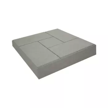 Плитка тротуарная Винт 300x300x60 мм серый