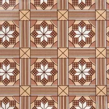 Плёнка самоклеящаяся «Коричневые квадраты» 0,45х2 м