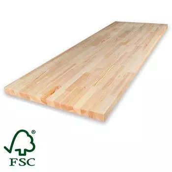 Площадка лестничная сращенная хвоя сорт Экстра 40x1000x1000