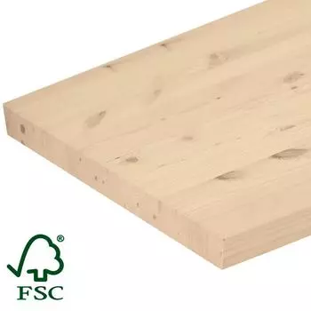 Площадка лестничная сращенная хвоя сорт Экстра 40x600x1600