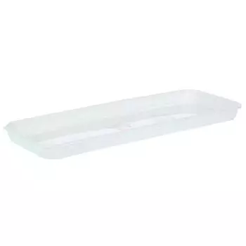 Поддон для балконного ящика Idiland 13.8x2.4x40 см пластик мраморный