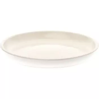 Поддон для горшка №6 20.5 см керамика белый