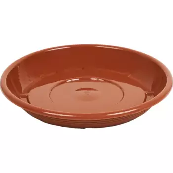 Поддон для горшка Евро 22.5 см полипропилен терракота