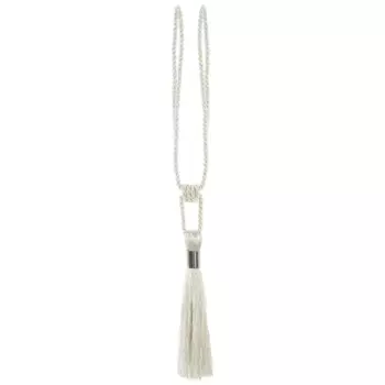 Подхват для штор Кисть 18050 52 см металл цвет белый