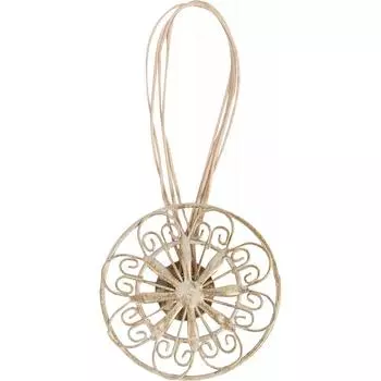 Подхват магнитный Inspire 6x29 см цвет экрю/золотой