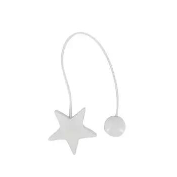 Подхват магнитный Inspire Малин 7x36 см цвет белый