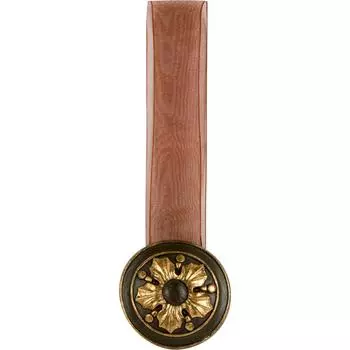 Подхват магнитный Inspire Наима 4.3x28 см цвет бронзовый