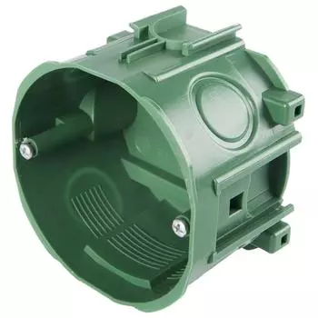 Подрозетник Systeme Electric Lexel под бетон 76x47 мм цвет зеленый