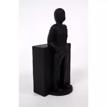 Подставка Кент гипс 12x8x23.5 см цвет черный