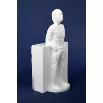 Подставка Кент гипс 12x8x23.5 см цвет белый