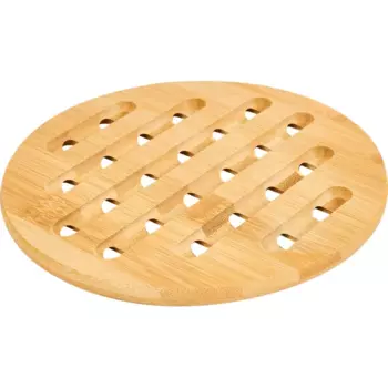 Подставка под горячее 18x18x1 см бамбук цвет натуральный