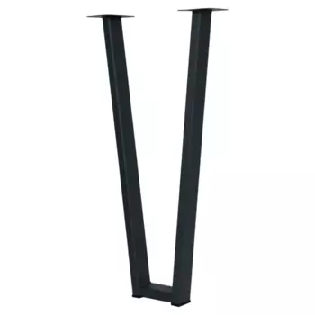 Подстолье для кухонного стола Duckanddog Трапеция 71 см сталь окрашенная цвет графит