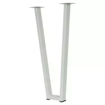 Подстолье для кухонного стола Duckanddog Трапеция 71 см сталь окрашенная цвет белый