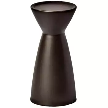 Подсвечник BCH10480BLK20 керамика цвет черный
