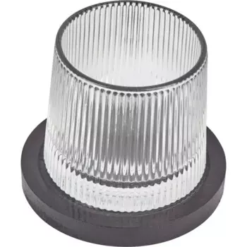 Подсвечник стекло 9x10 см цвет прозрачный