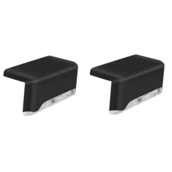 Подсветка для ступеней светодиодная уличная Старт Сад 1LED IP65 цвет черный 2 шт.