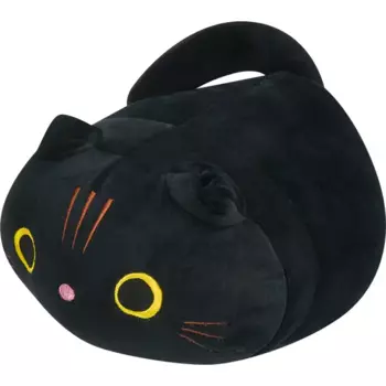 Подушка-антистресс Котик 1 17x30 см цвет черный