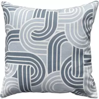 Подушка Deba 40x40 см цвет серо-синий